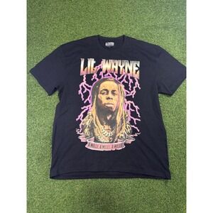 Lil Wayne Reason Young Money A Milli Graphic T-Shirt Black XXL Mens